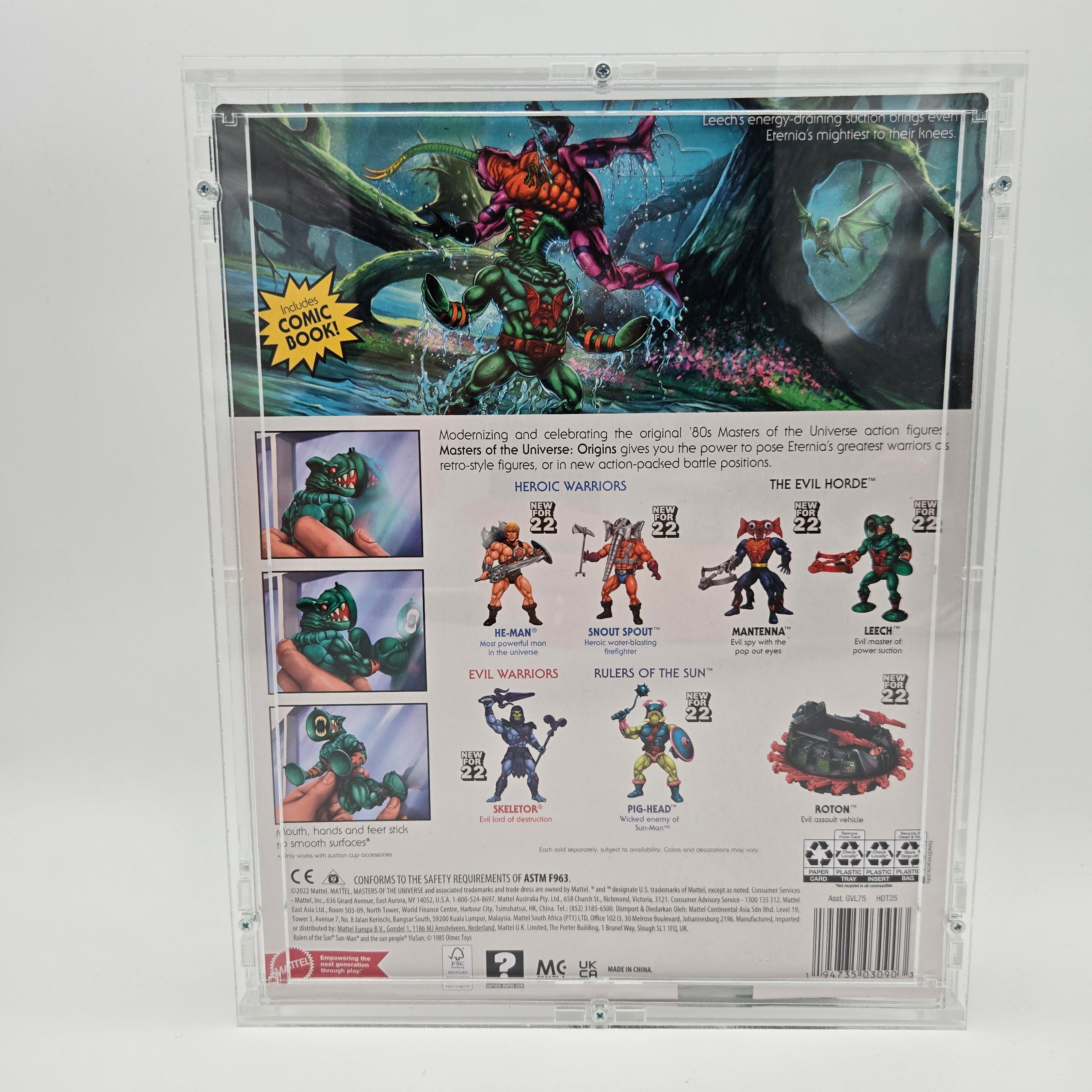 Masters of the Universe Origins - Leech im SORA-CASE (US)