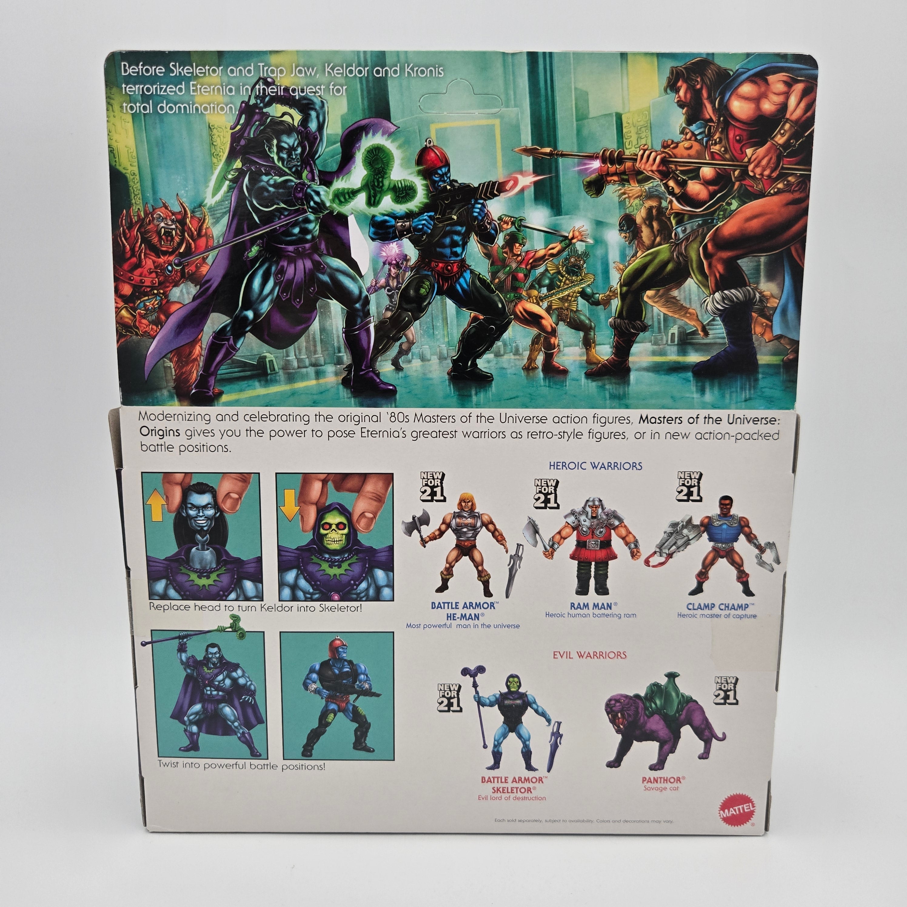 Master of the Universe Origins - Rise of Evil - Keldor & Origins Kronis (mehrere Varianten)