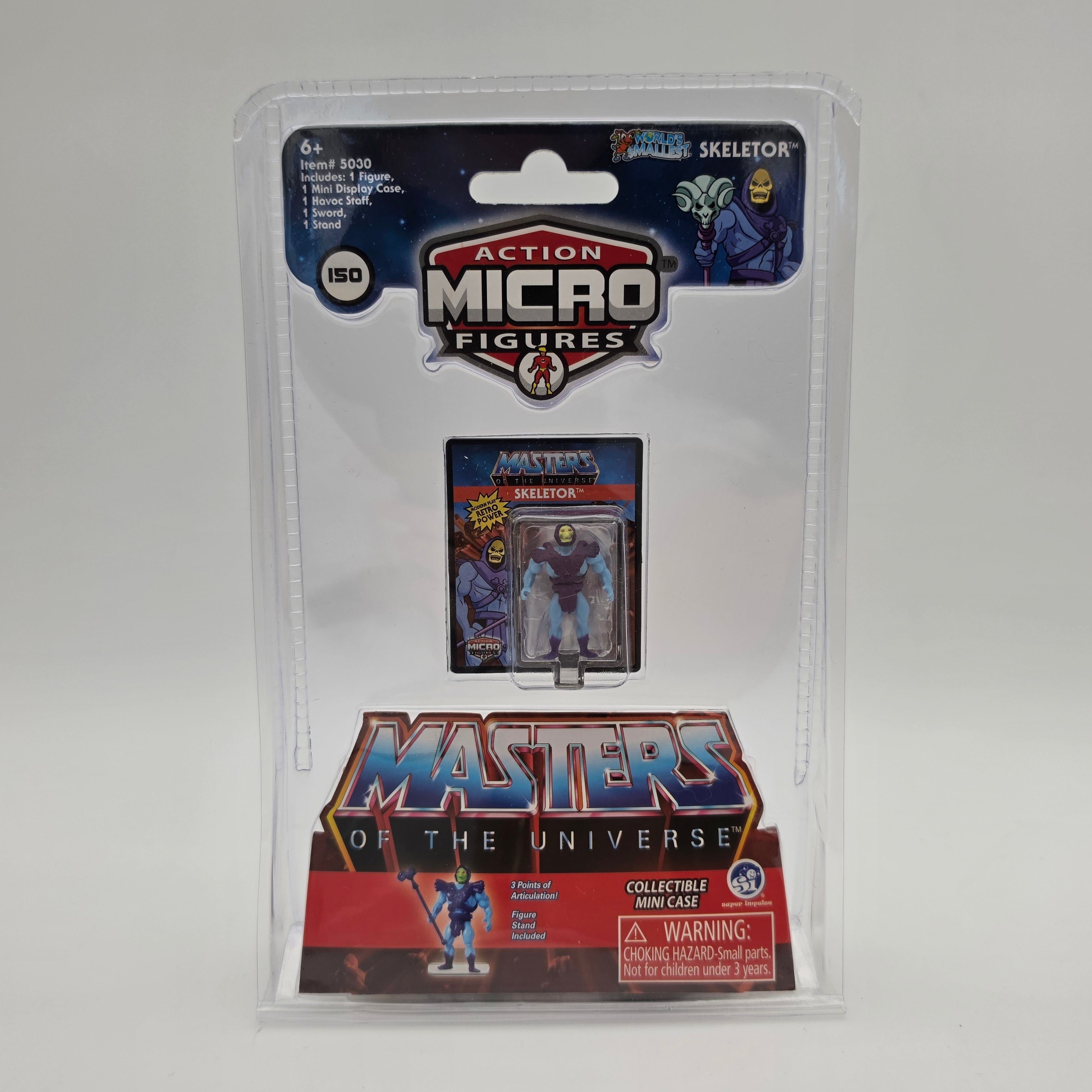 Masters of the Universe - Micro Figures - Worlds smallest Skeletor