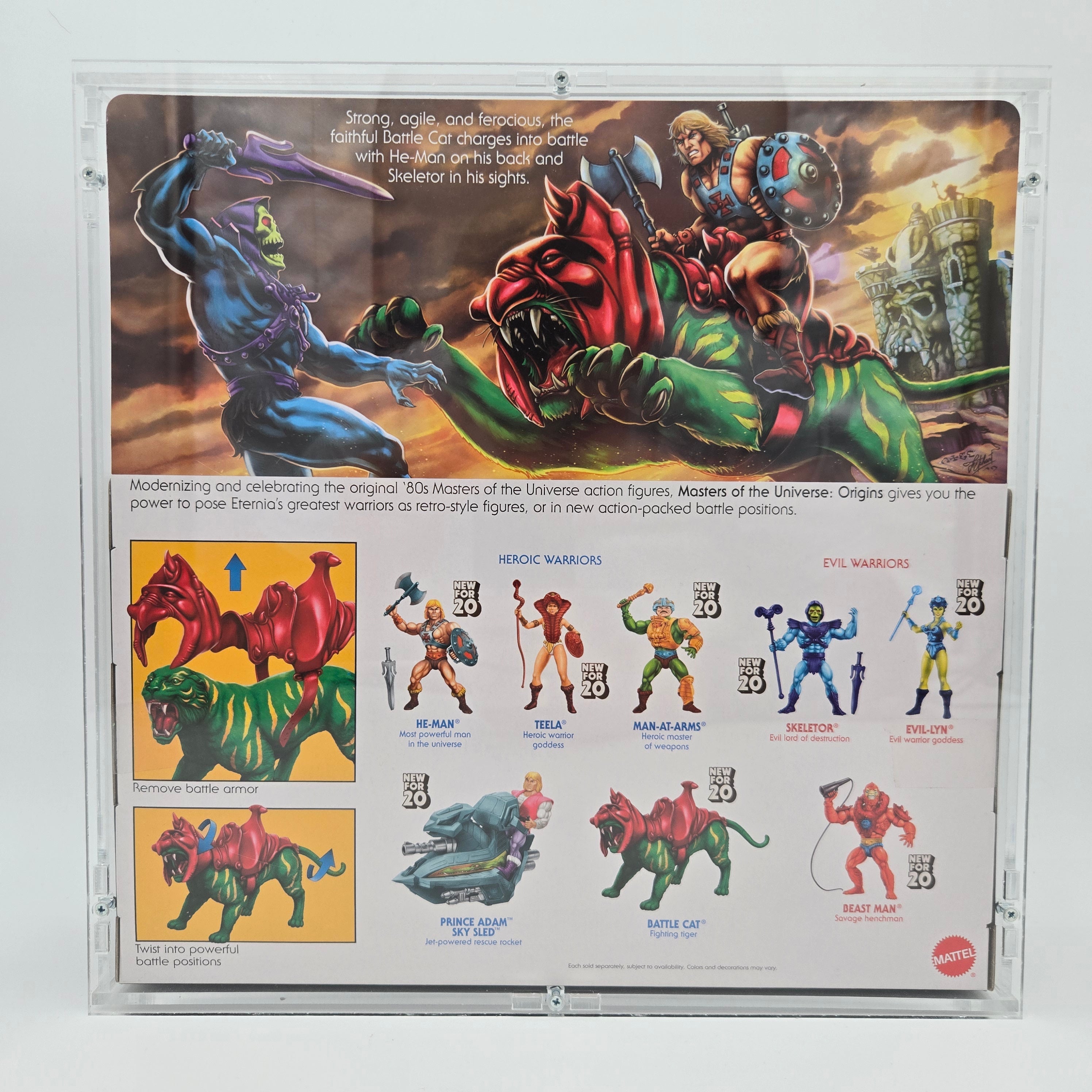 Masters of the Universe Origins BATTLE CAT - Unterschiedlicher Zustand