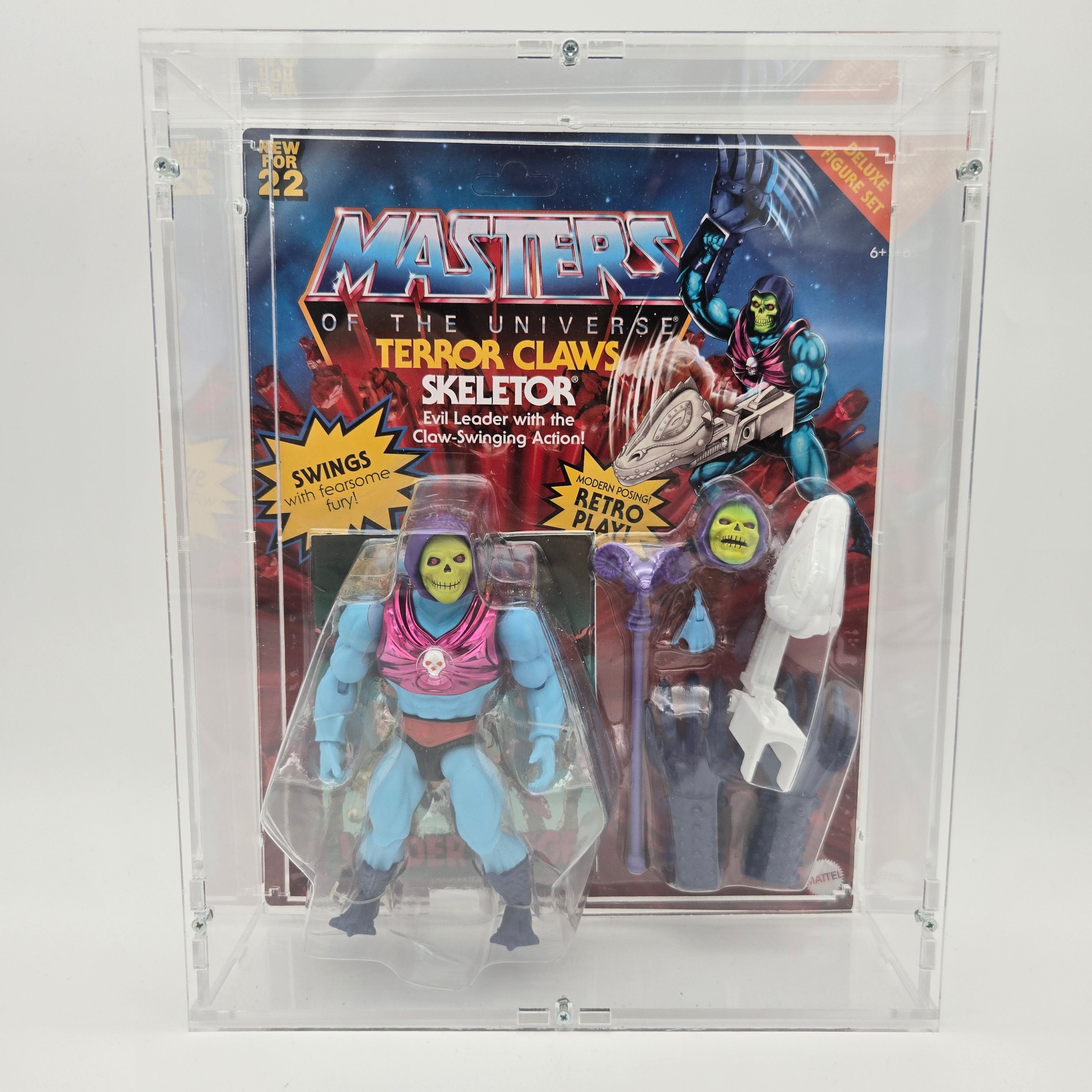 Masters of the Universe Origins - Terror Claws Skeletor "Collector Grade" (Original Shipper)(mehrere Varianten)