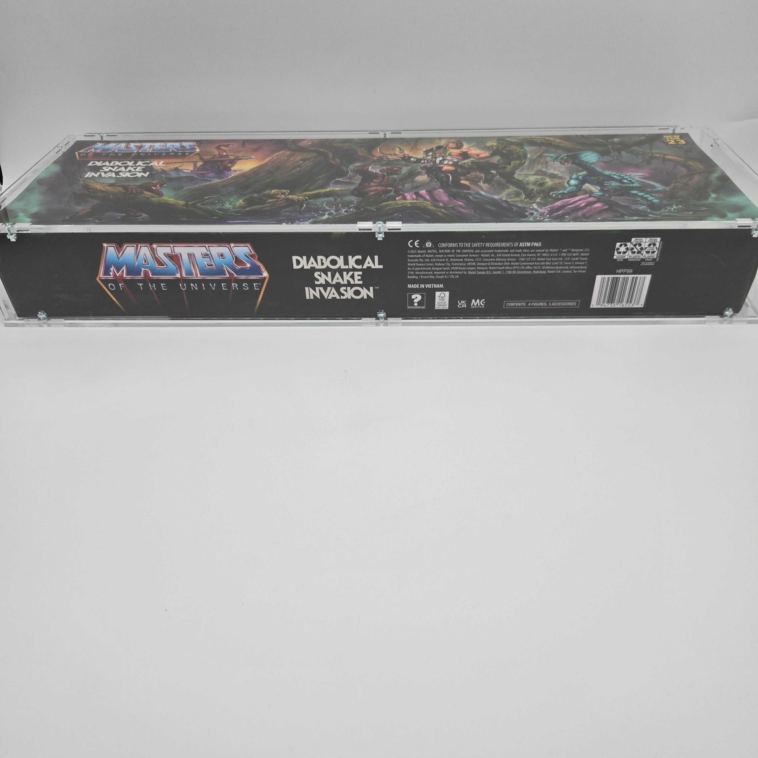Masters of the Universe Origins - Diabolical Snake Invasion 4-Pack im SORA-CASE (US)