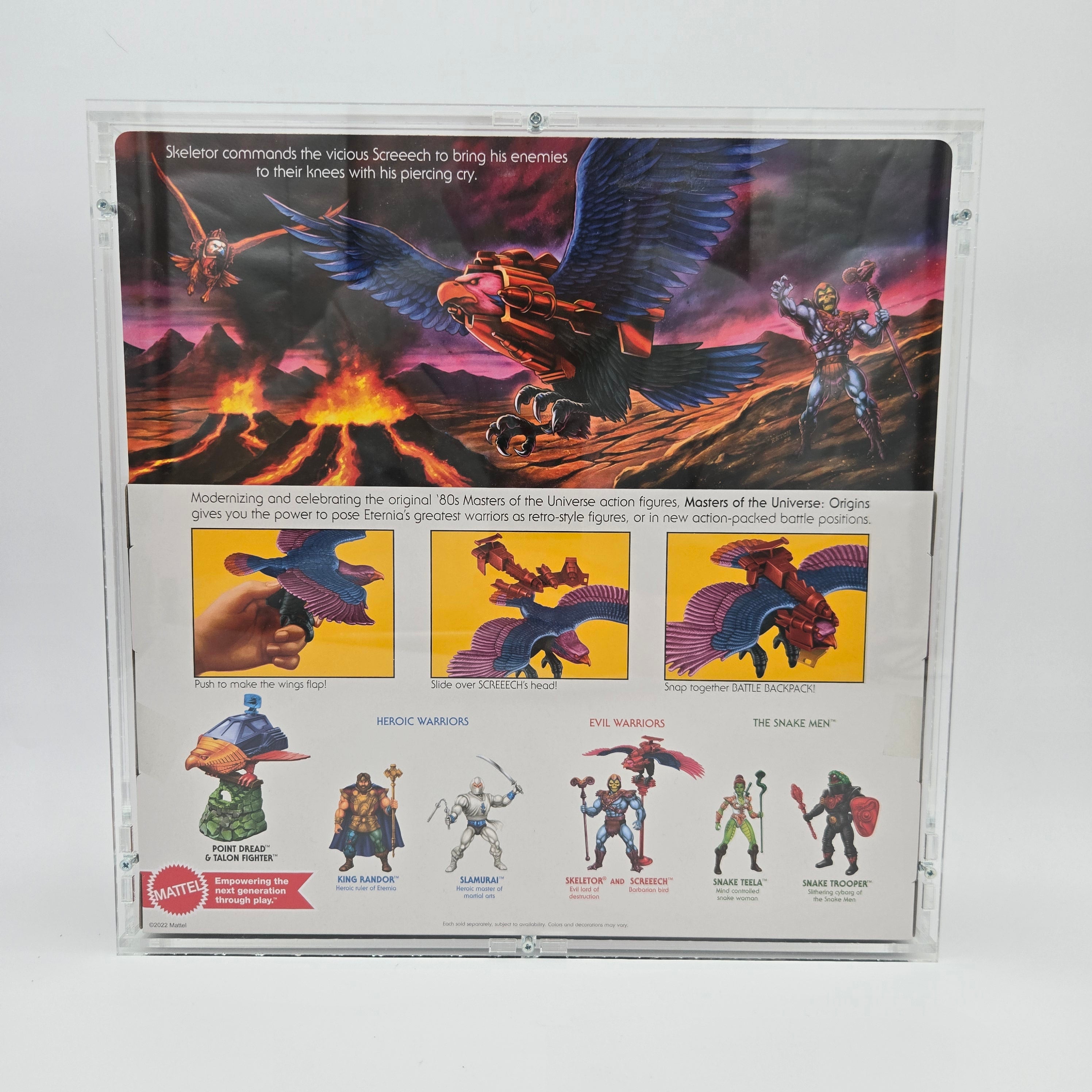 Masters of the Universe Origins - Skeletor & Screeech (US-Karte) - Collector Edition Doppelpack