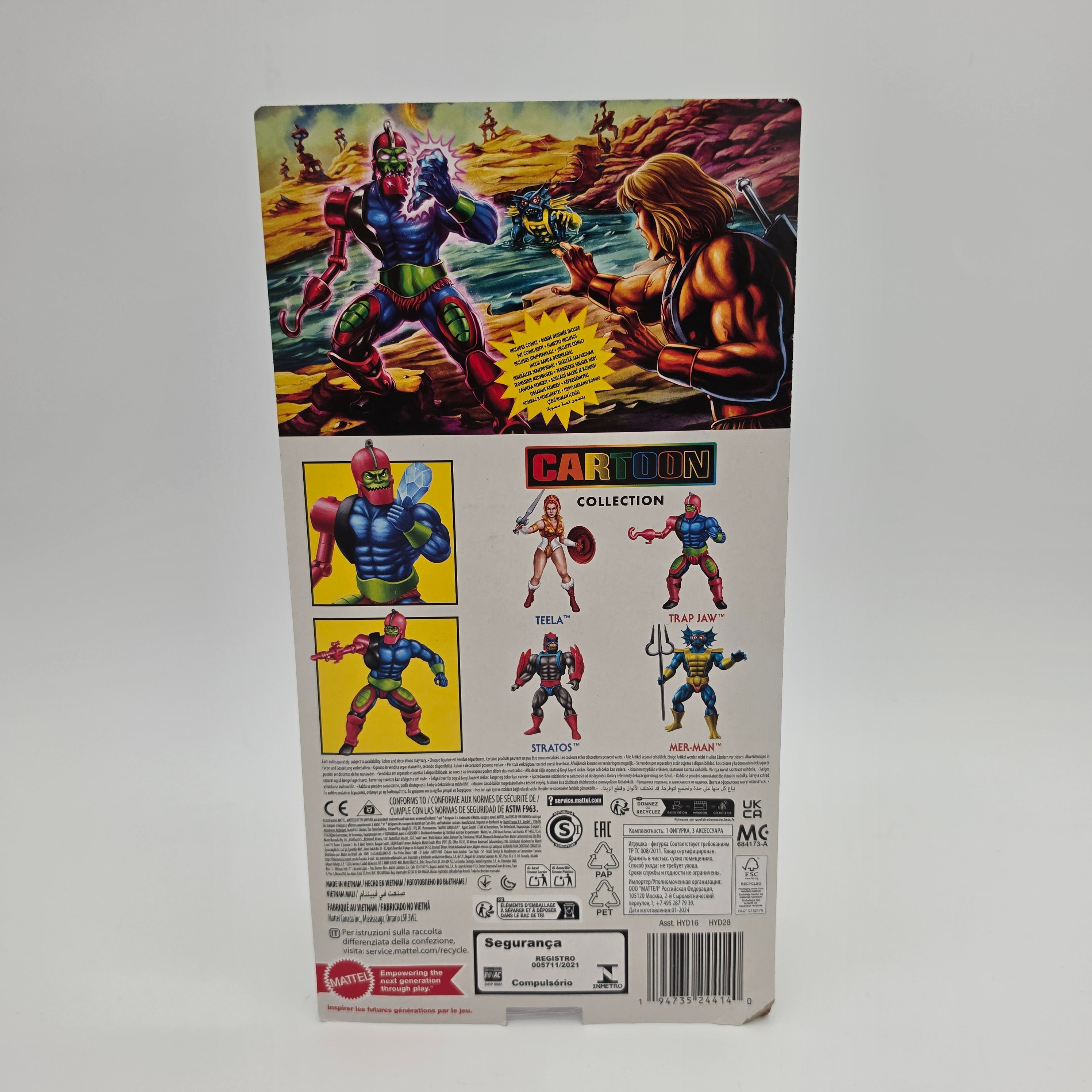 Masters of the Universe - Cartoon Collection - Trap Jaw (mehrere Varianten)