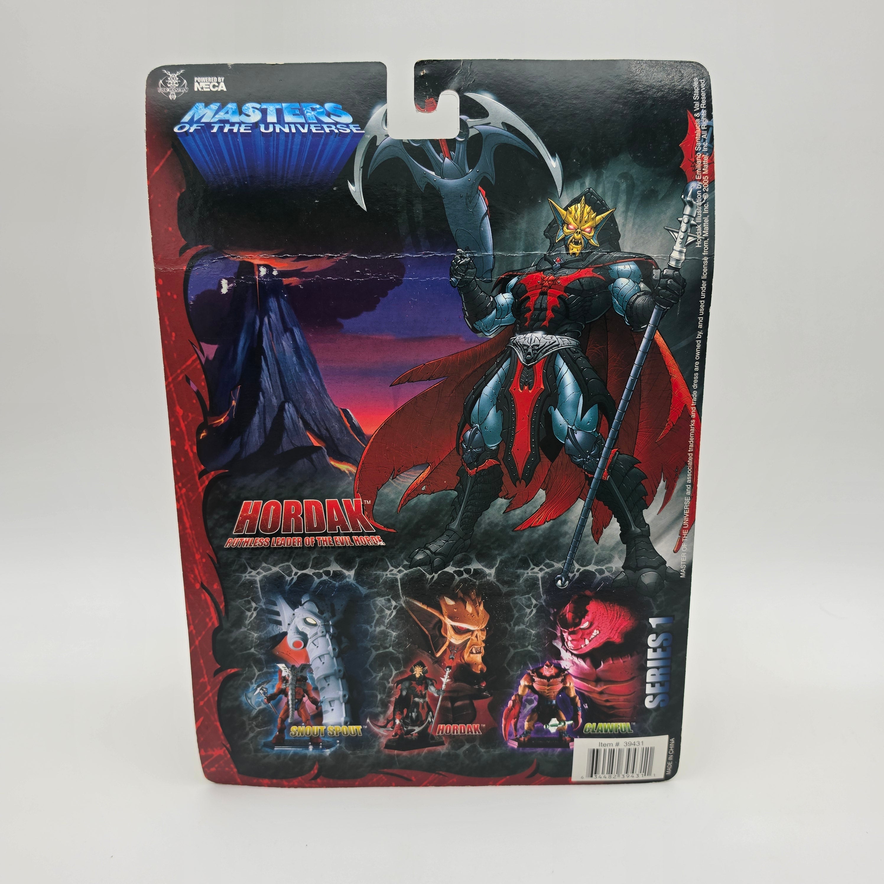Masters of the Universe - Mini-Statues - Neca Staction - Hordak (gelblicher Blister)