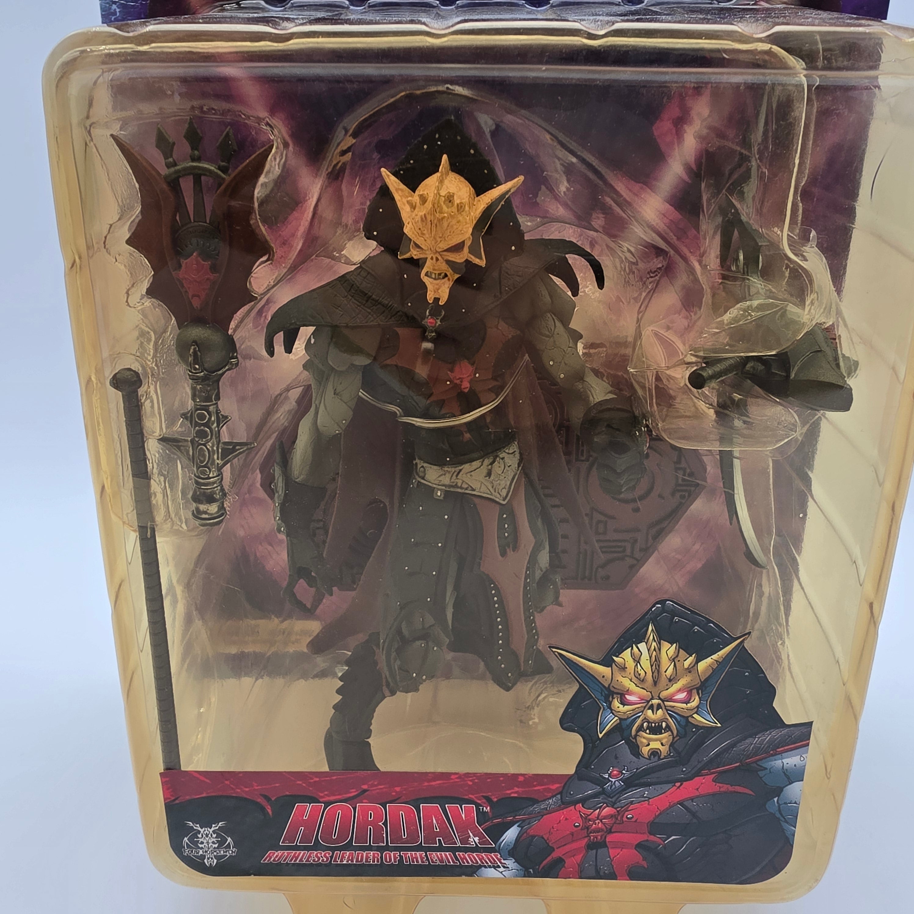 Masters of the Universe - Mini-Statues - Neca Staction - Hordak (gelblicher Blister)