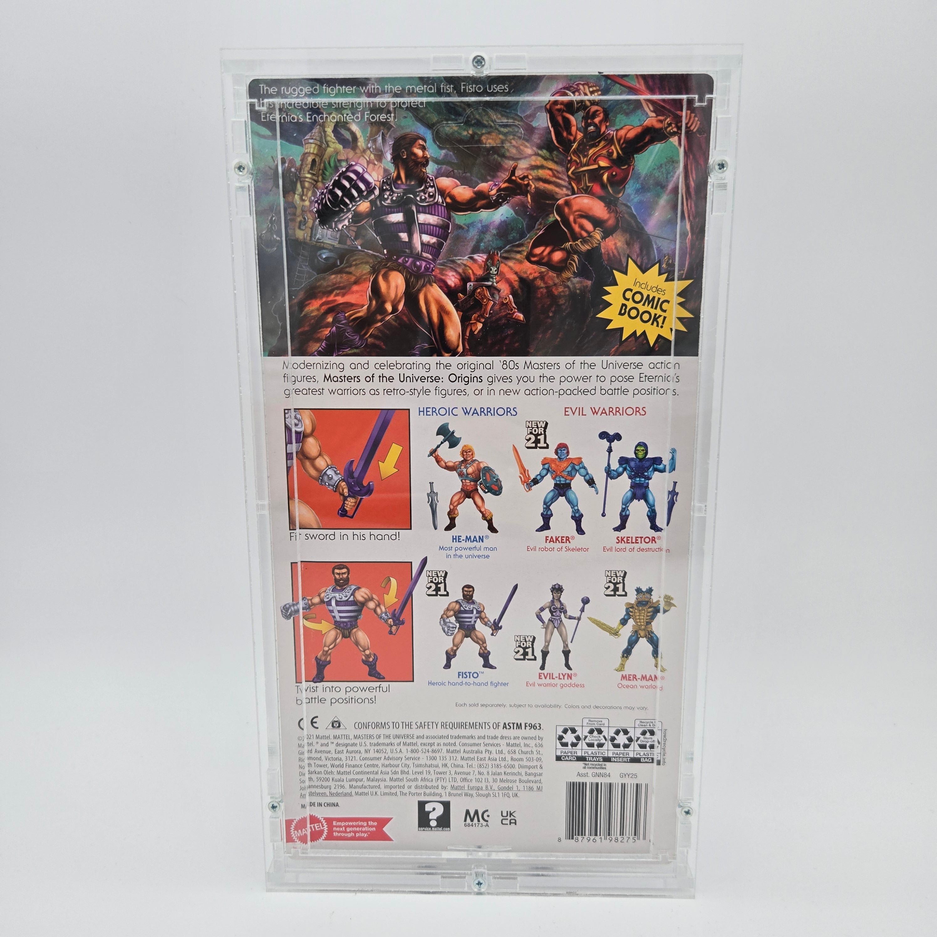 Masters of the Universe Origins -  Fisto im SORA-CASE (US)