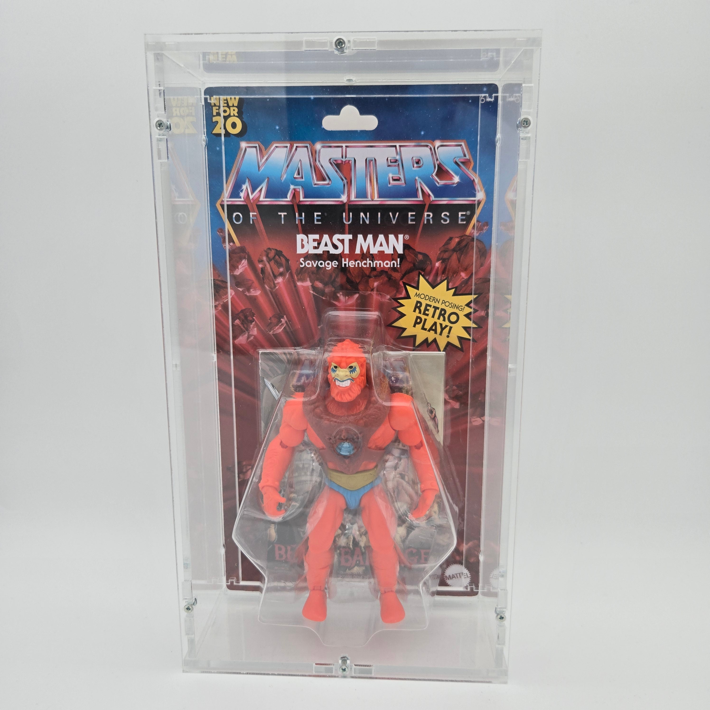 Masters of the Universe Origins - Beast Man 14 cm im SORA-CASE (US)