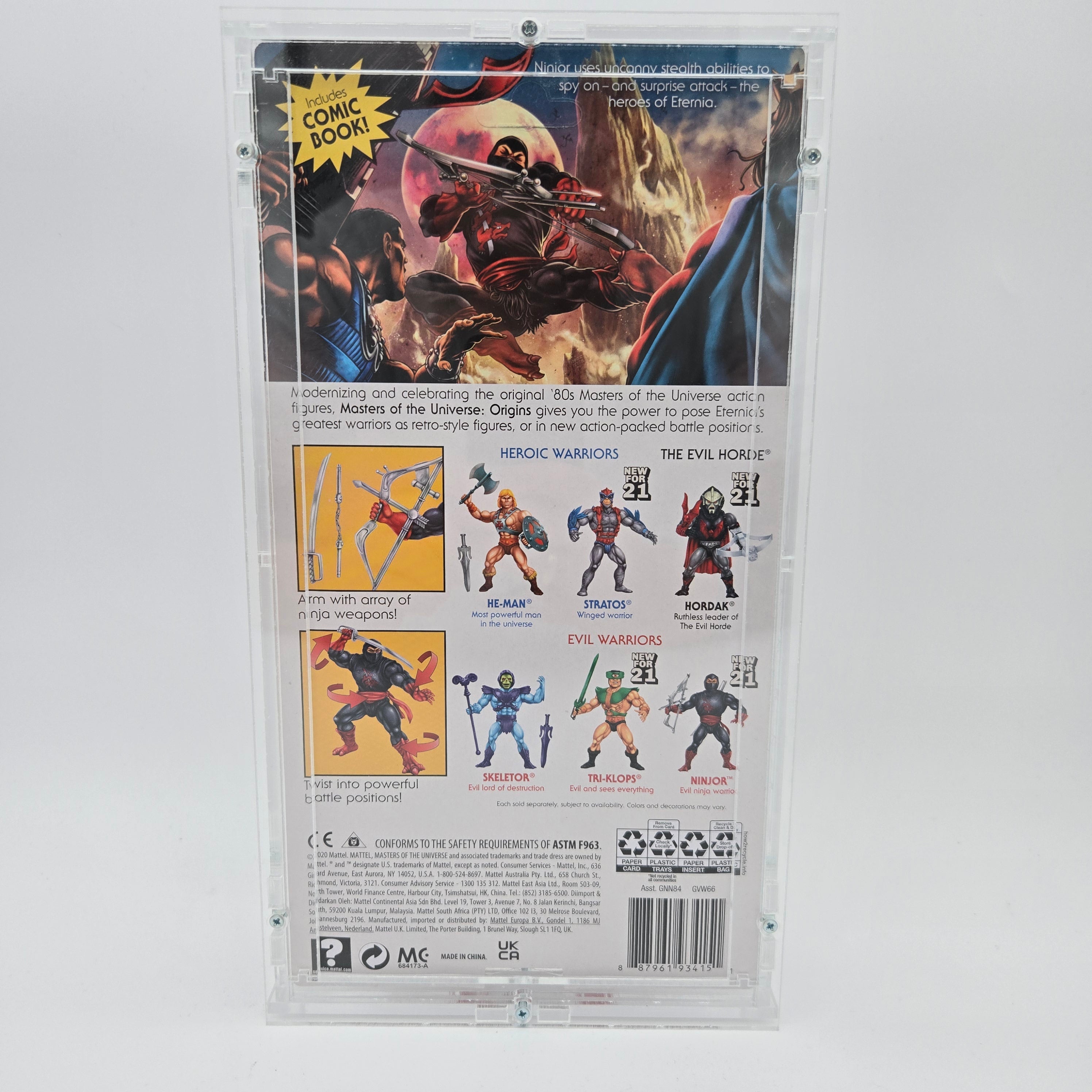Masters of the Universe Origins Actionfigur Ninjor 14 cm (mehrere Varianten)