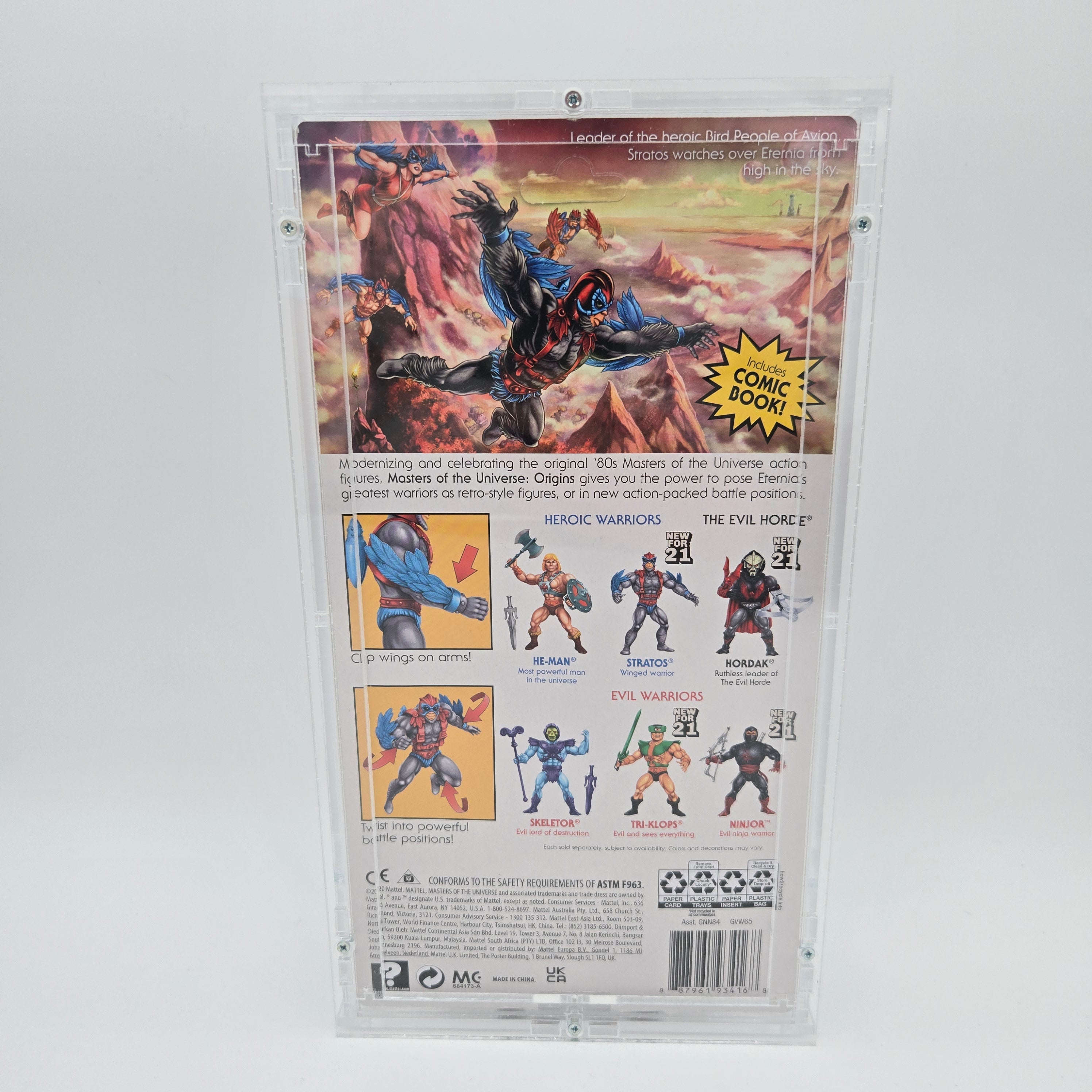 Masters of the Universe Origins - Stratos im SORAC-CASE (US)