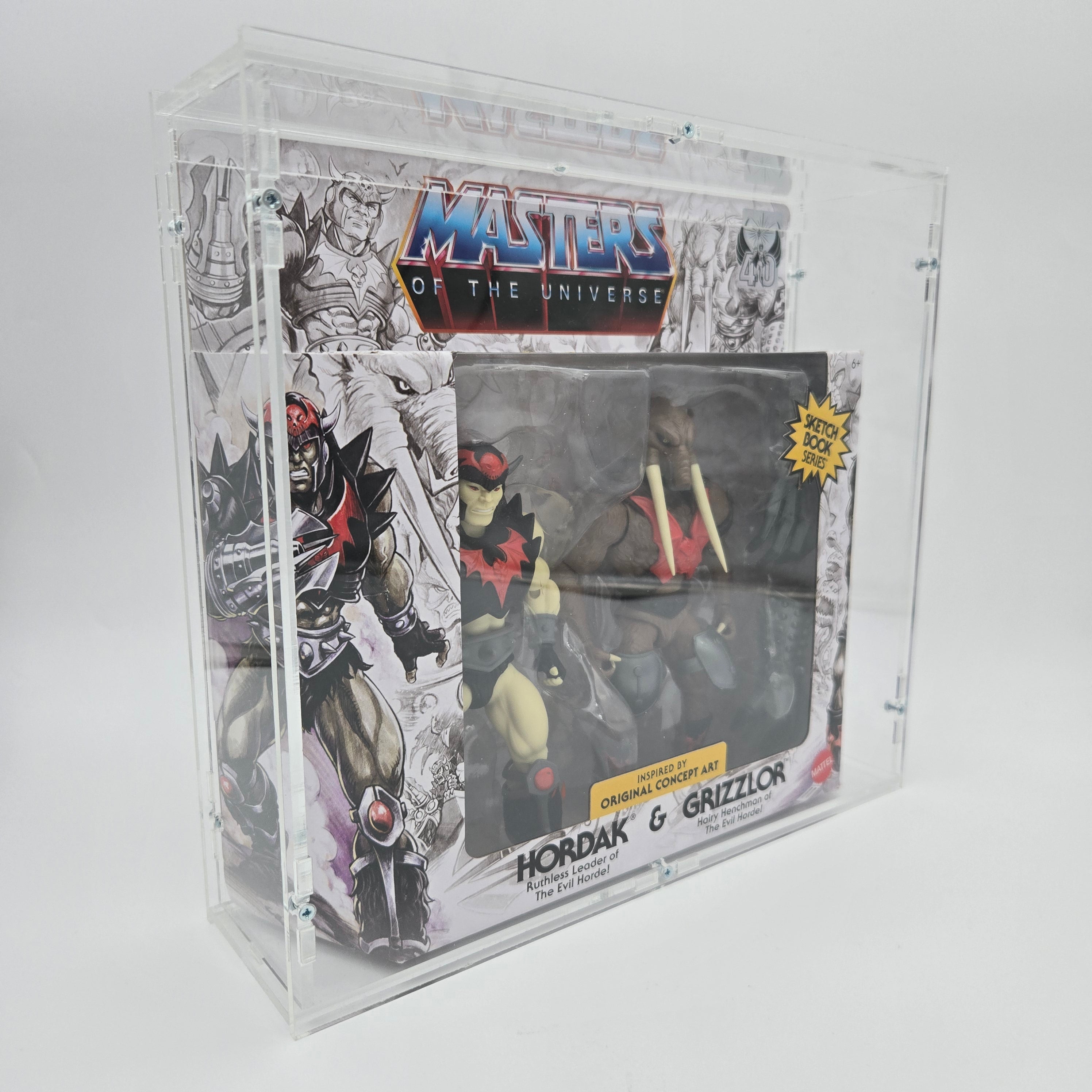 Masters of the Universe Origins - Hordak & Grizzlor - Sketch Book Series - im SORA-CASE (US)