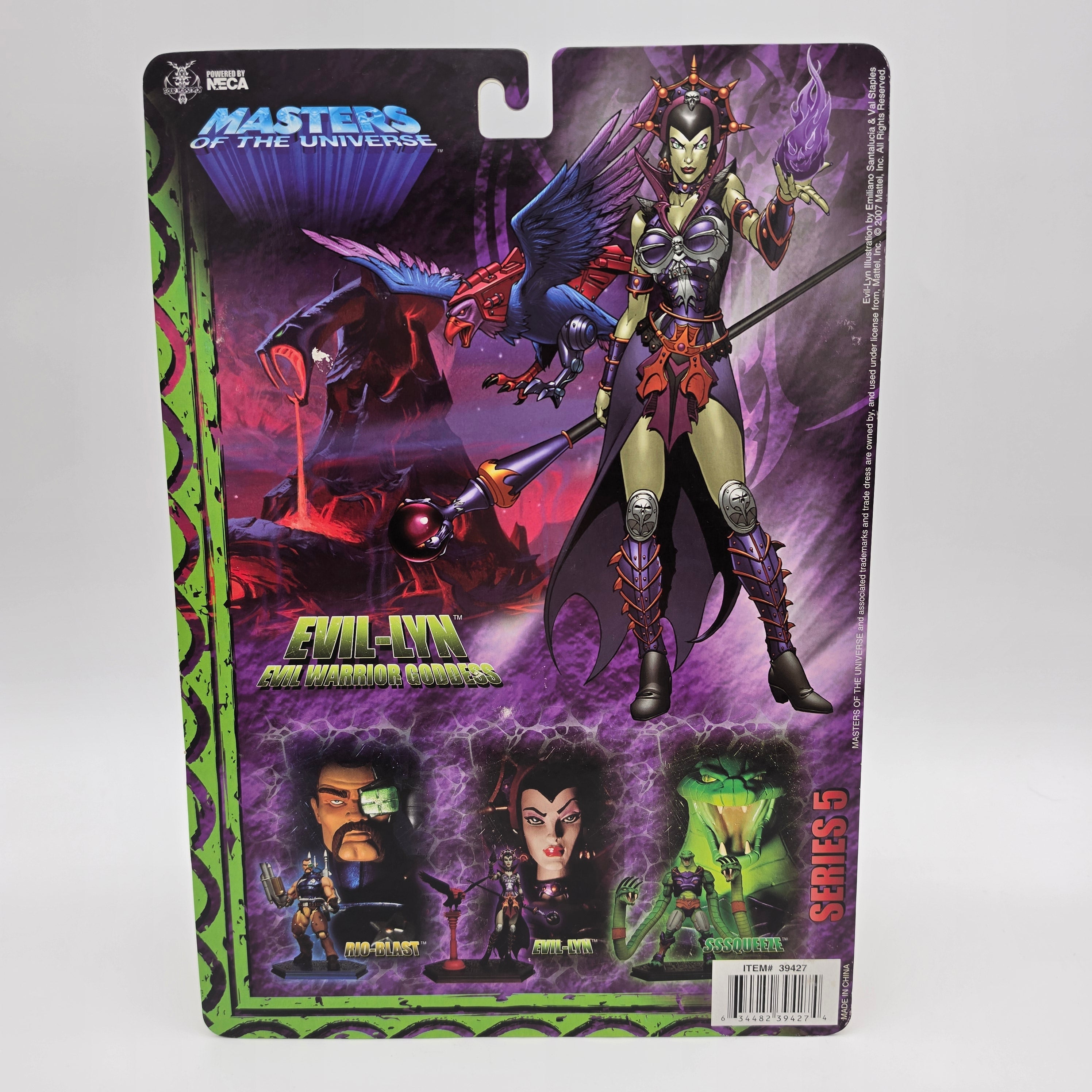 Masters of the Universe - Mini-Statues - Neca Staction - Evil-Lyn (Blister angelöst)