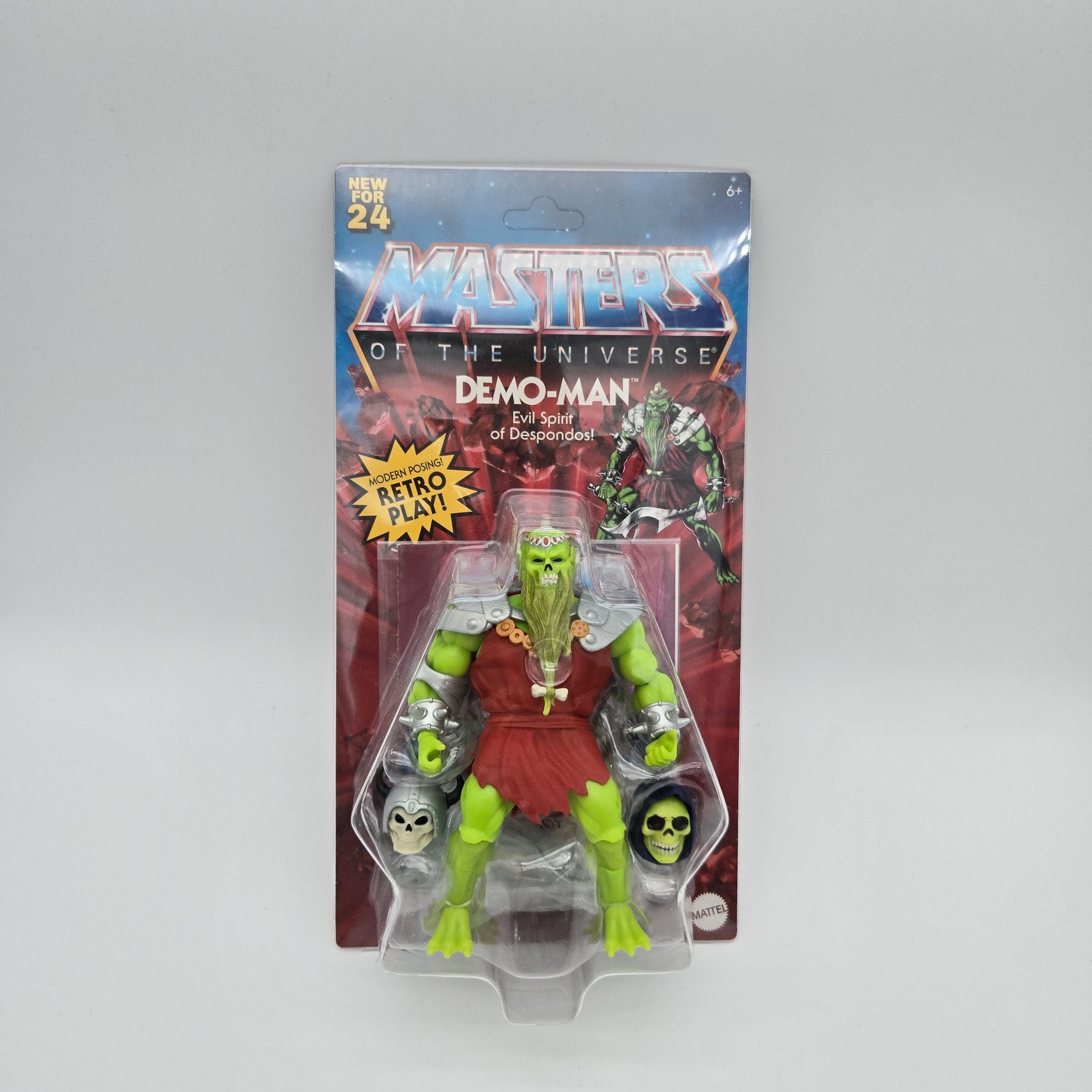 Masters of the Universe Origins - Demo Man "Collector Grade" (Original Shipper)(Verschiedene Varianten)
