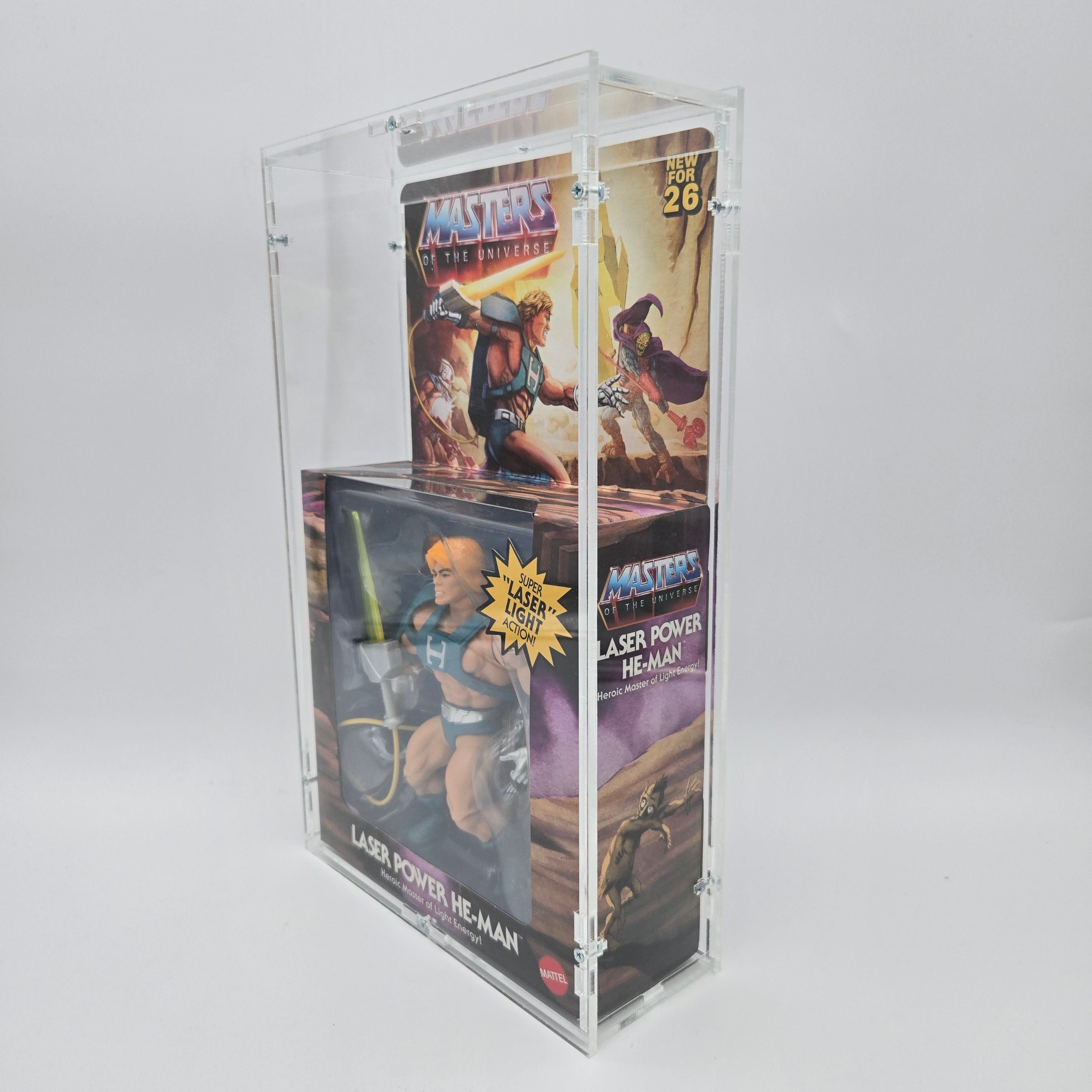 Masters of the Universe Origins - Laser Power He-Man im SORA-CASE (US)