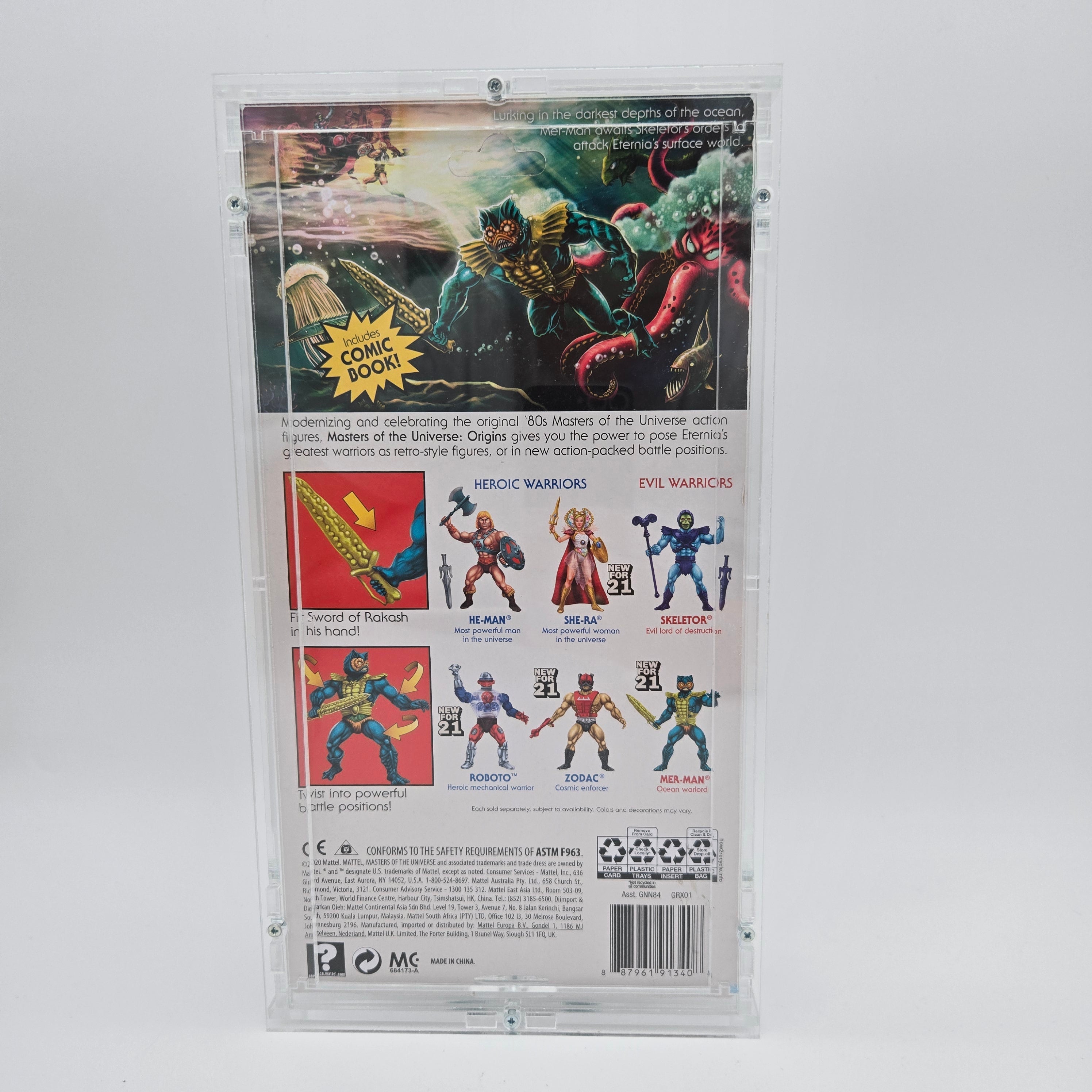 Masters of the Universe Origins Actionfigur 2021 Mer-Man 14 cm (mehrere Varianten)