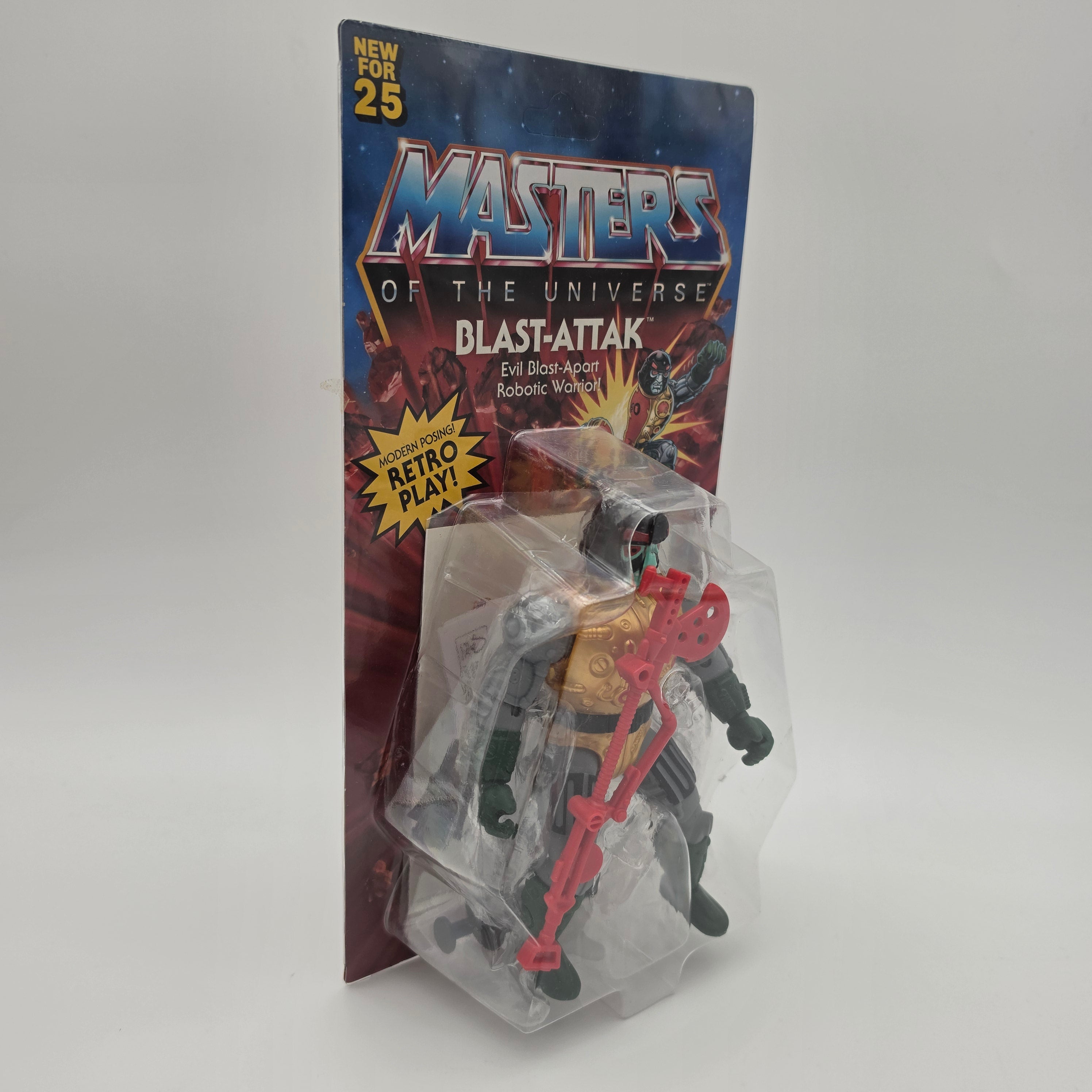 Masters of the Universe Origins - Blast-Attak (US) Collector Grade im orig. Shipper