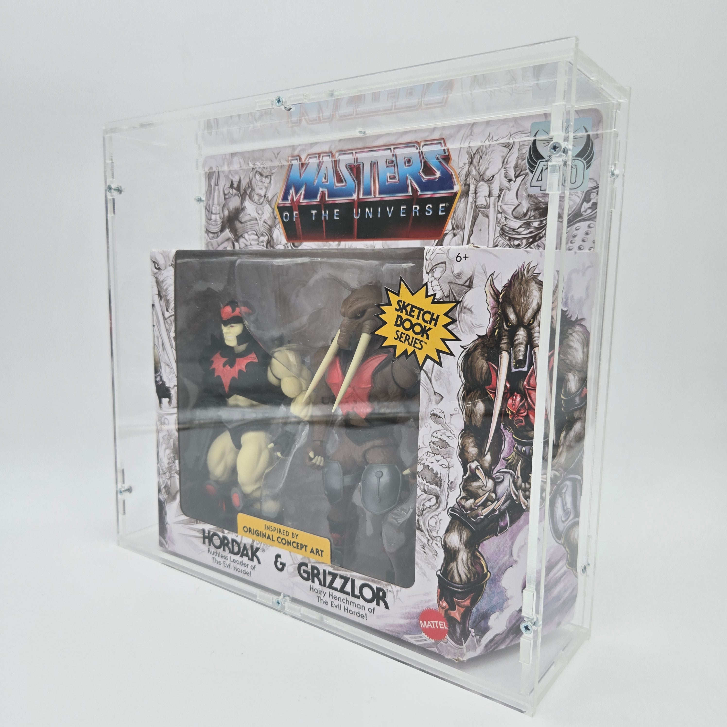 Masters of the Universe Origins - Hordak & Grizzlor - Sketch Book Series - im SORA-CASE (US)