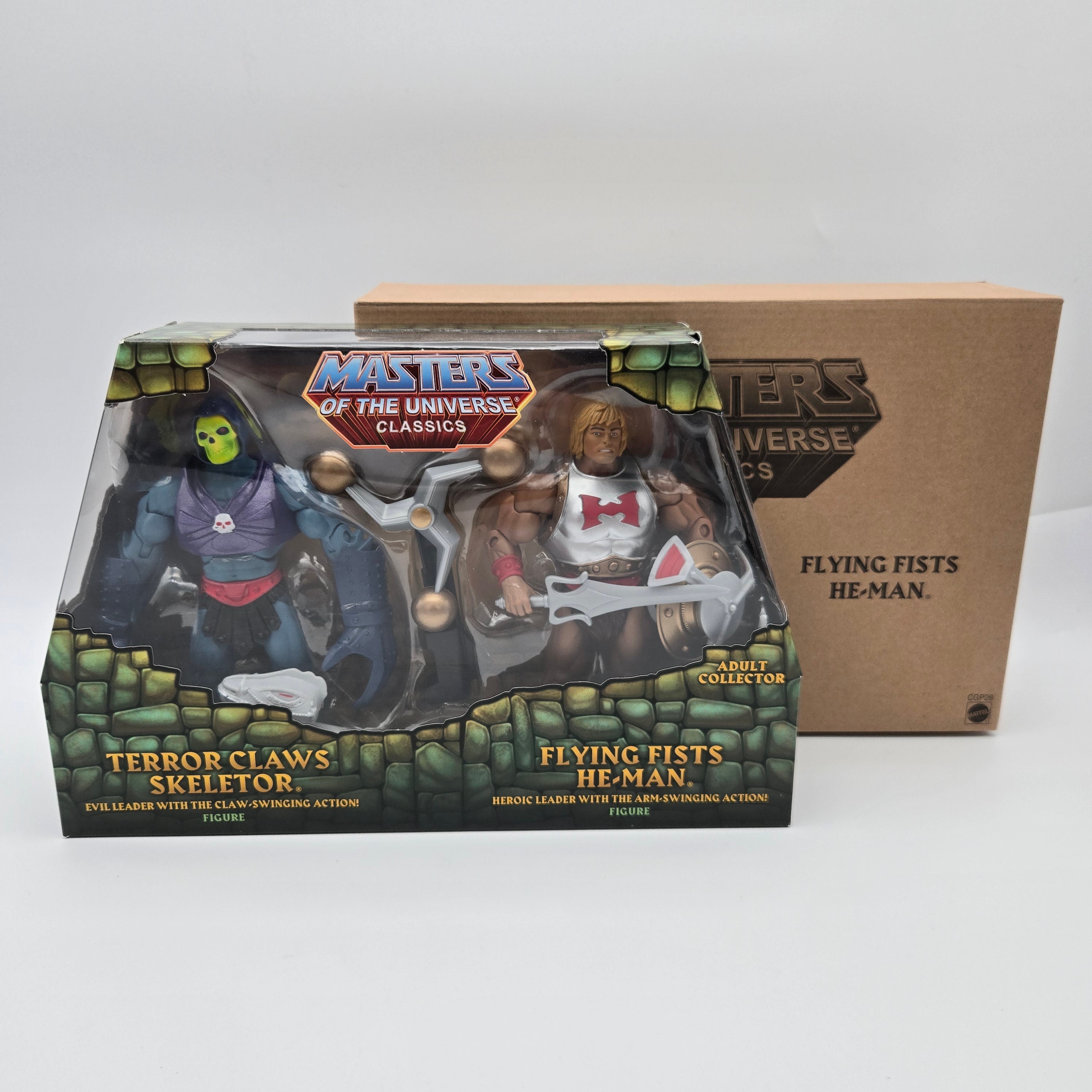 Masters of the Universe - Classics - Terror Claws Skeltor & Flying Fists He-Man