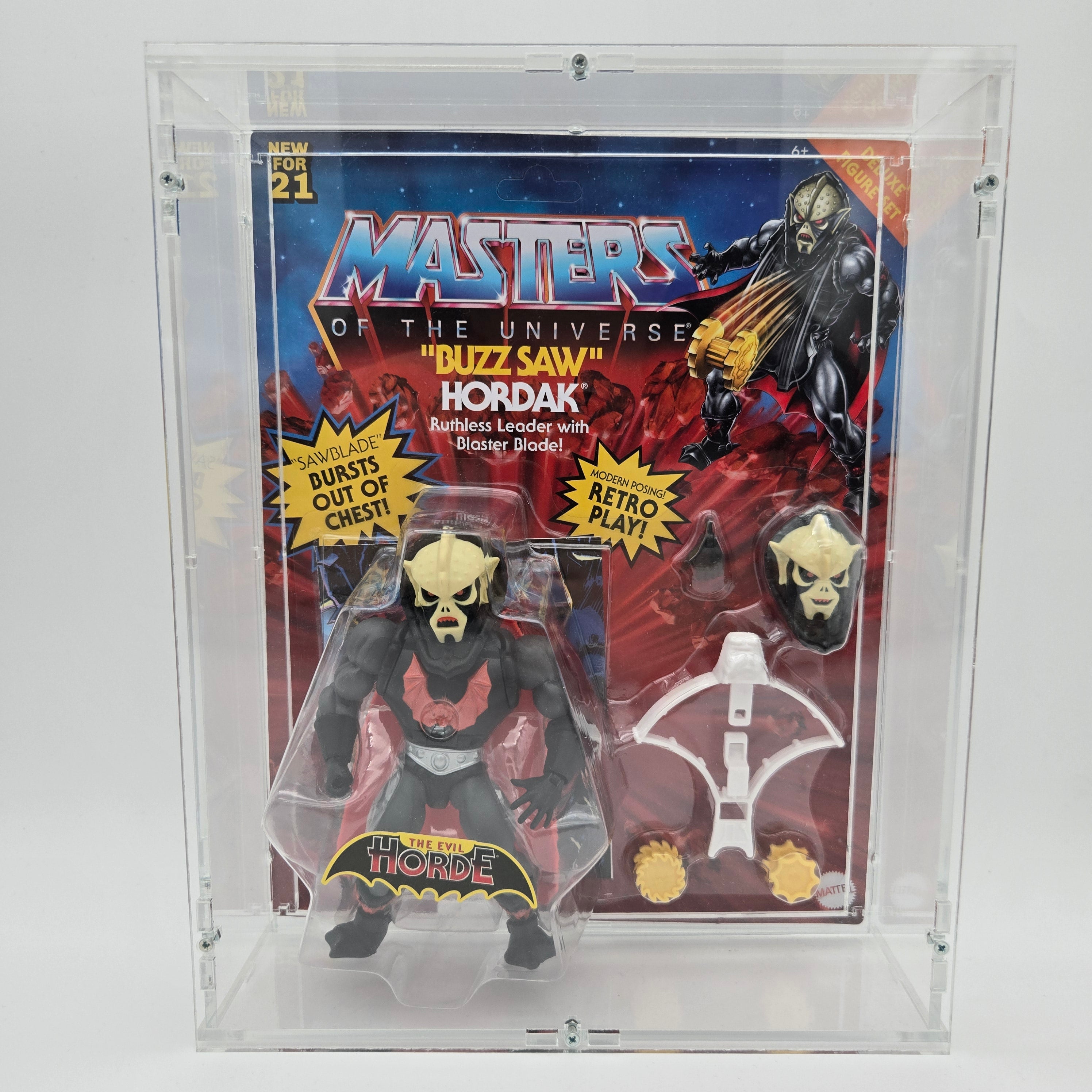 Masters of the Universe Origins - Buzz Saw Hordak Deluxe im Schutzblister (US)