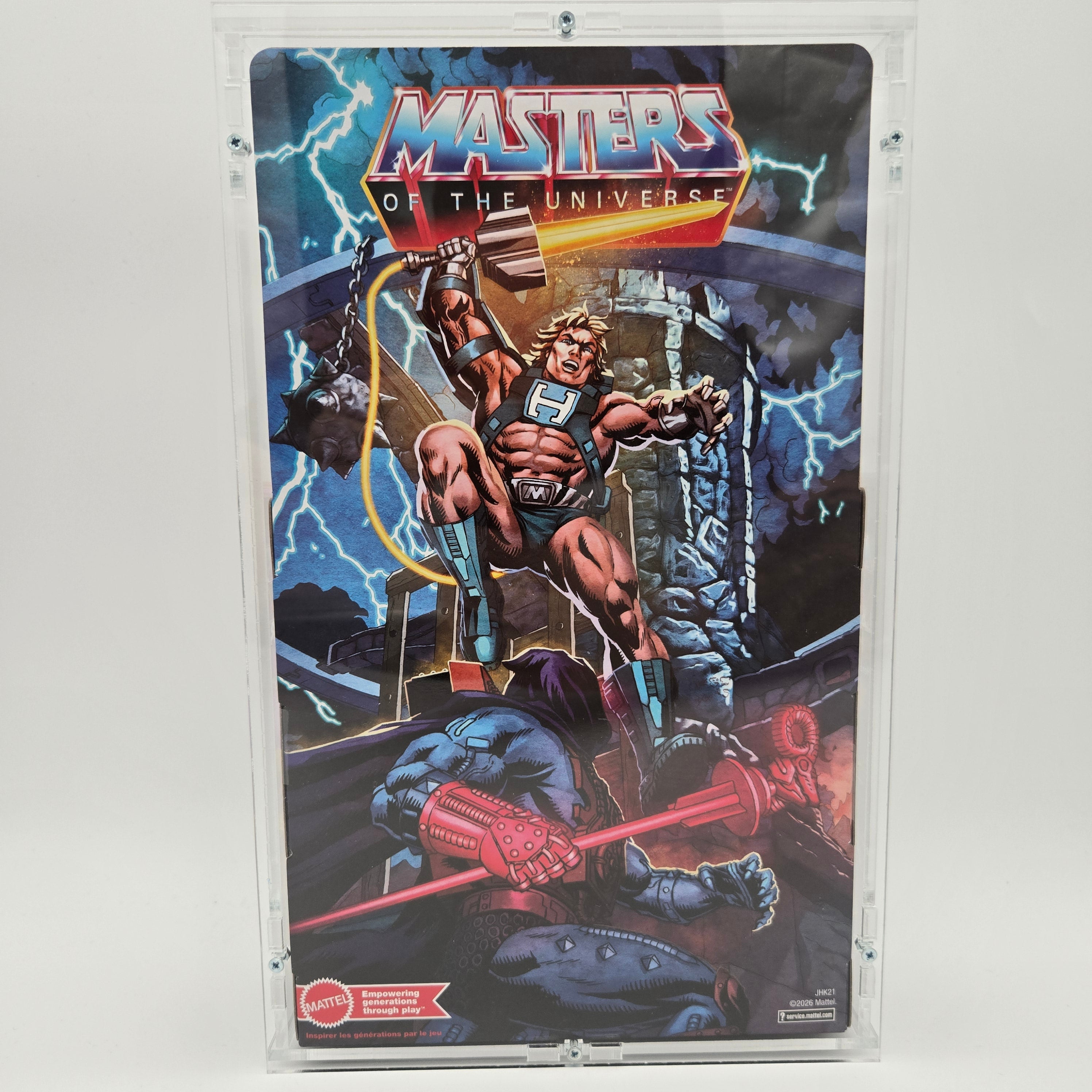 Masters of the Universe Origins - Laser Power He-Man im SORA-CASE (US)