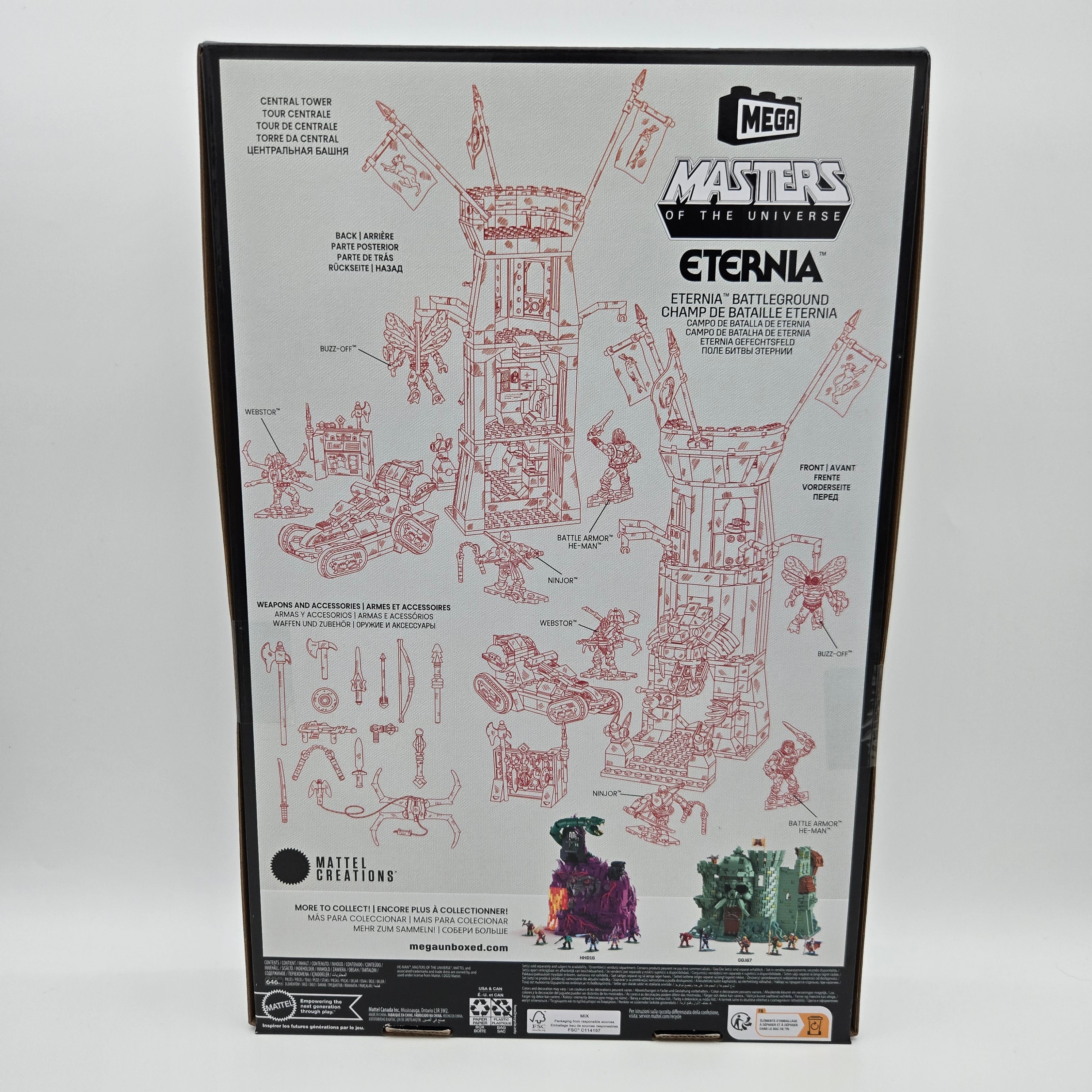 Masters of the Universe - Mega Construct - Eternia Battleground