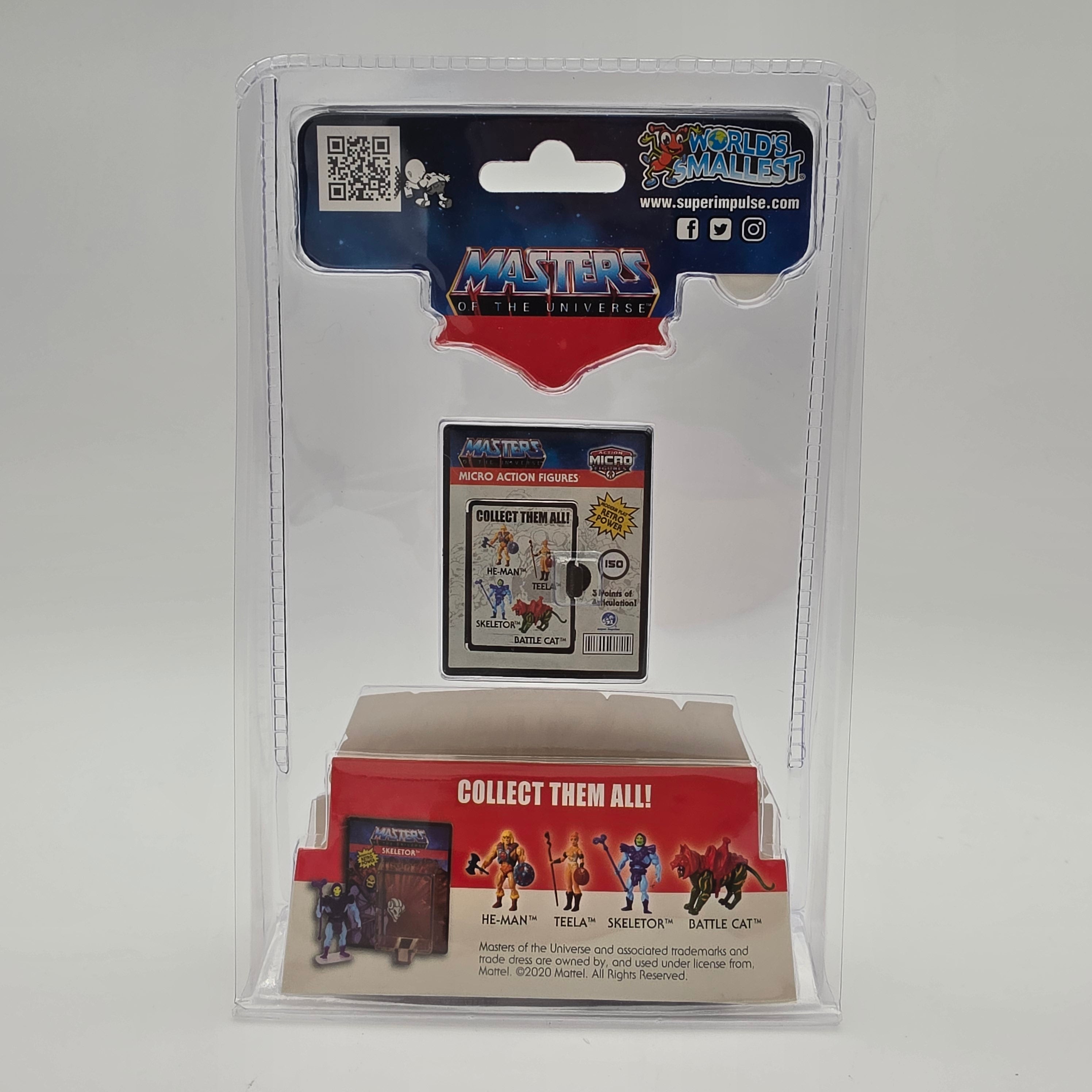 Masters of the Universe - Micro Figures - Worlds smallest Skeletor
