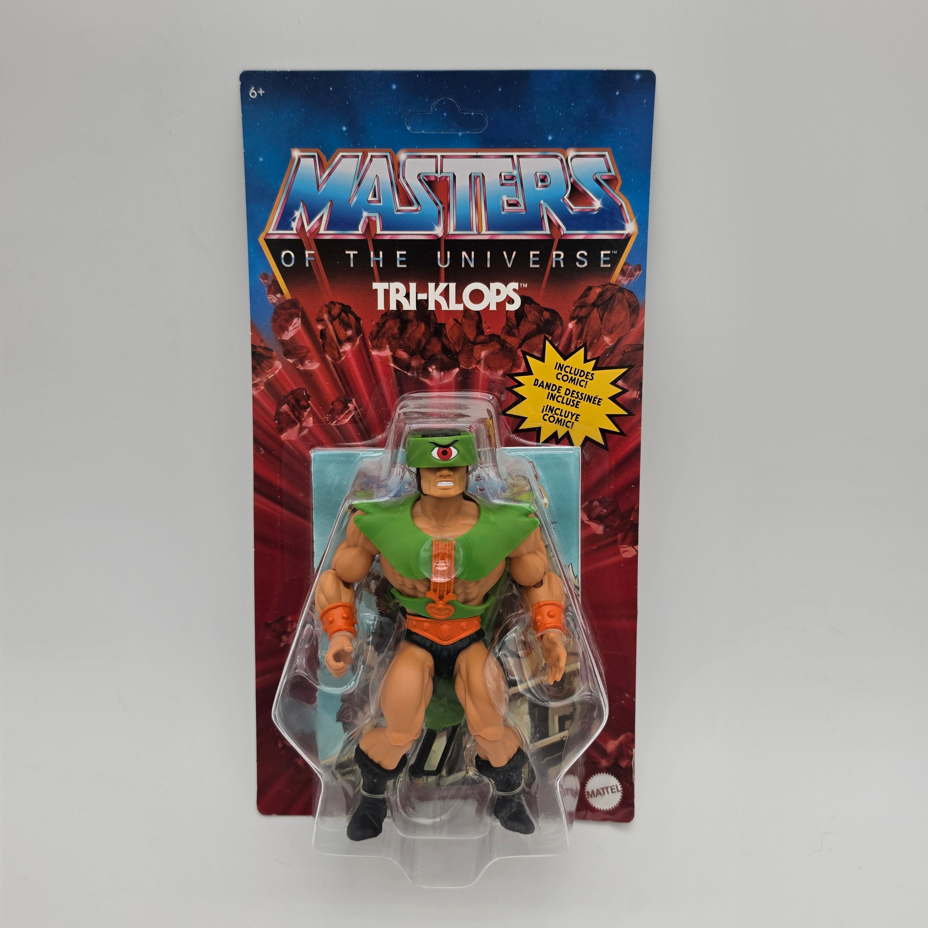 Masters of the Universe - Origins - Tri-Klops (Minimale Blister Beschädigung)