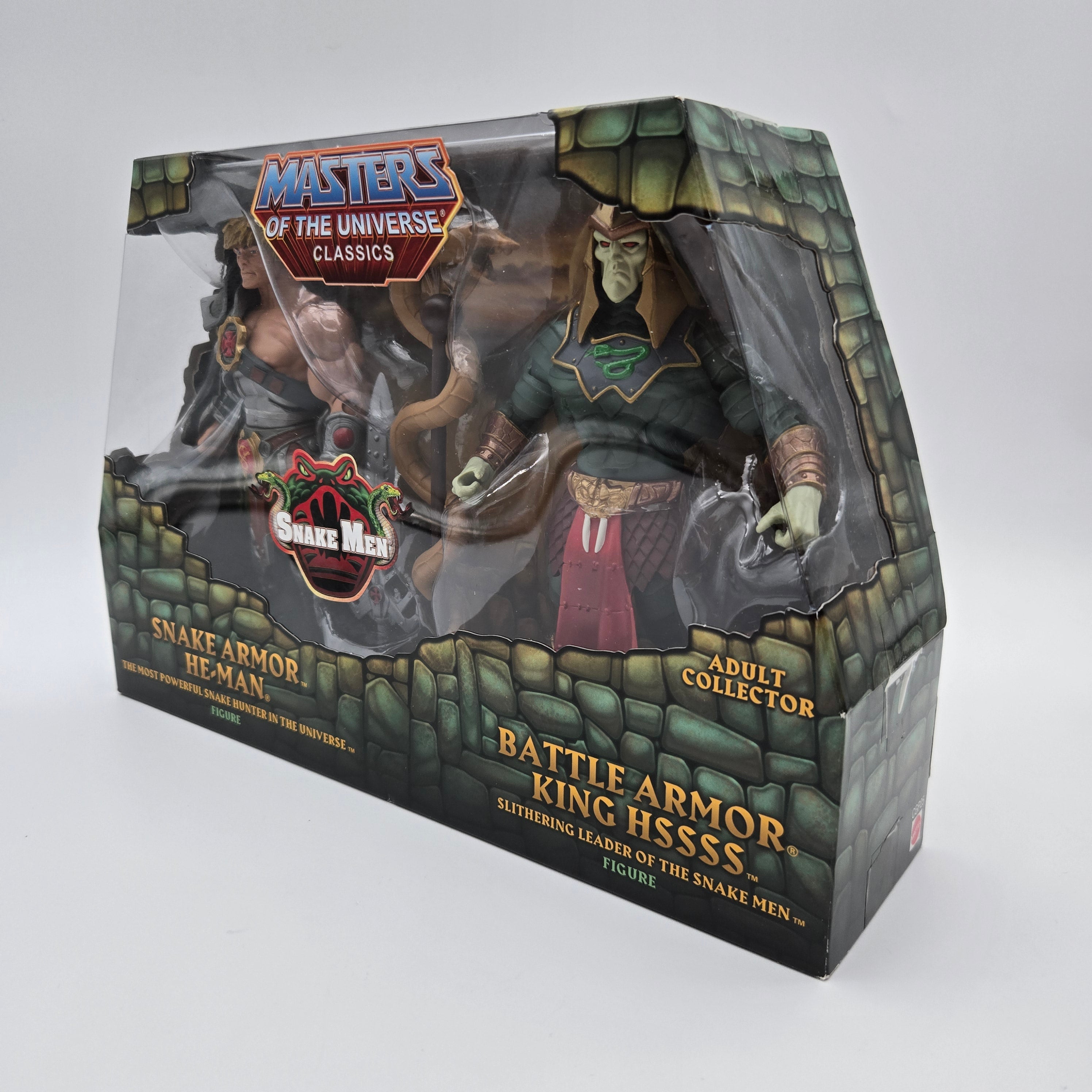 Masters of the Universe - Classics - Snake Armor He-Man & Battle Armor King HSSSS