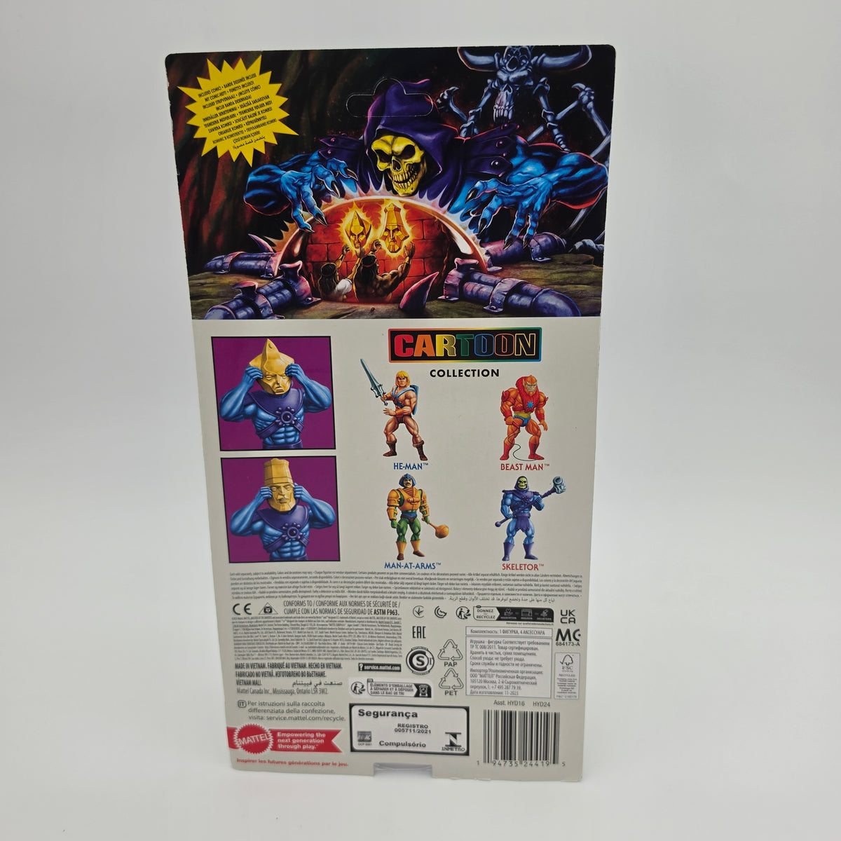 Masters of the Universe - Cartoon Collection - Skeletor (Blister angelöst)