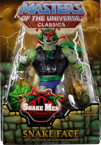 Masters of the Universe Classics Snake Face 2013 He-Man RAR MOTU