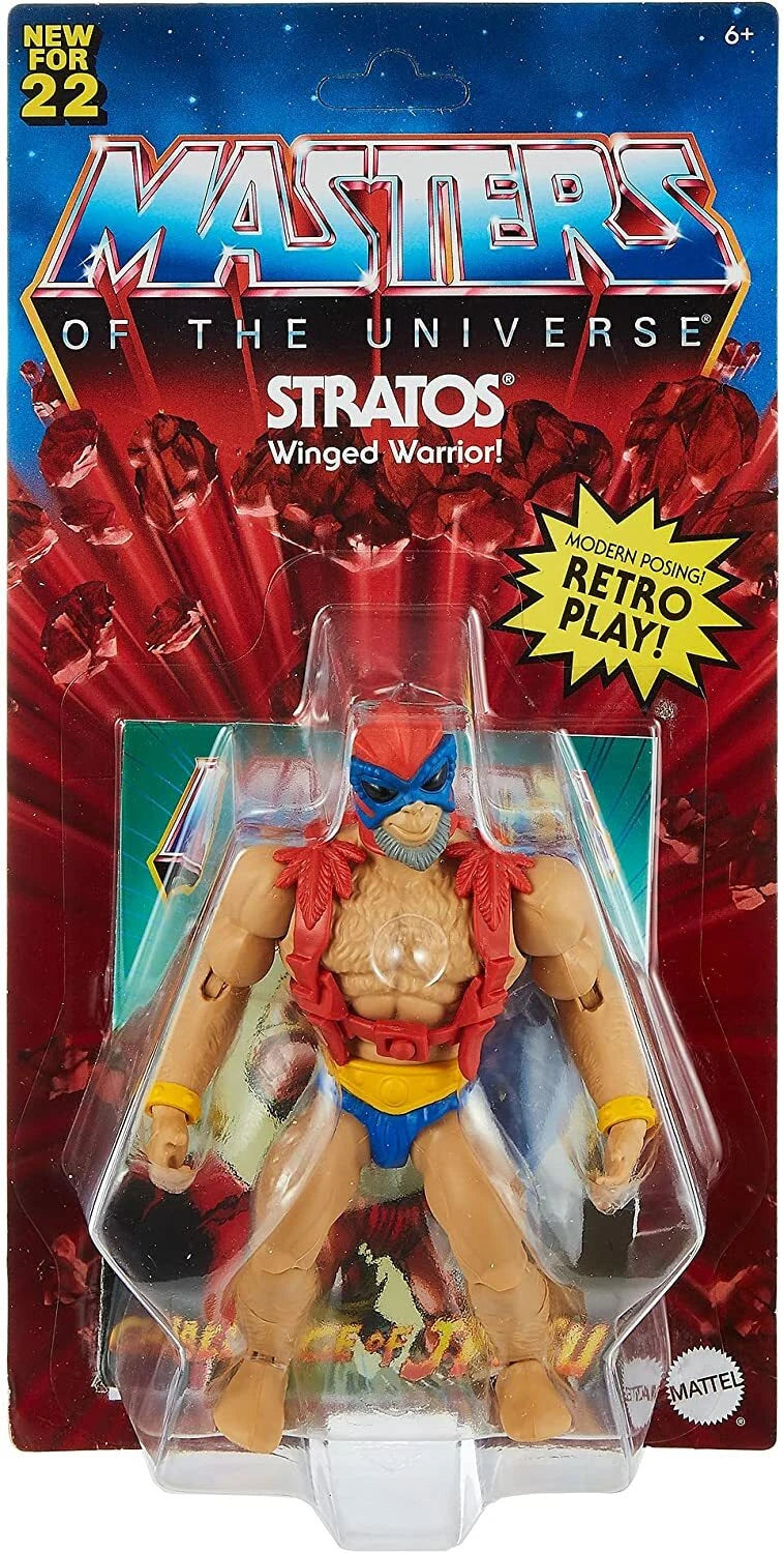 MOTU Masters Of The Universe Origins Stratos Mini Comic US Version