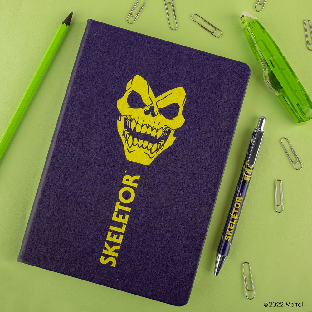 Masters of the Universe - Revelation: Notebook Set (Notebook + Stift) Skeletor