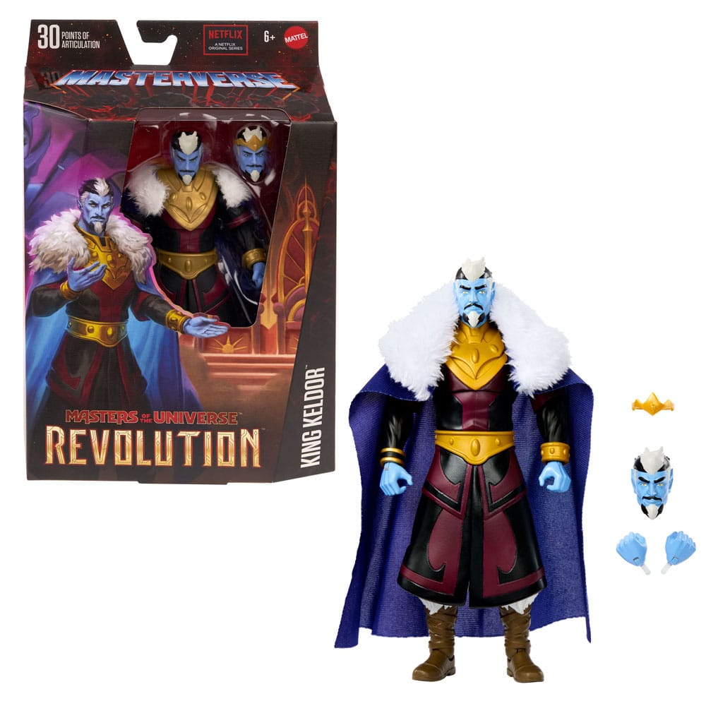 Masters of the Universe: Revolution Masterverse Actionfigur King Keldor 18 cm