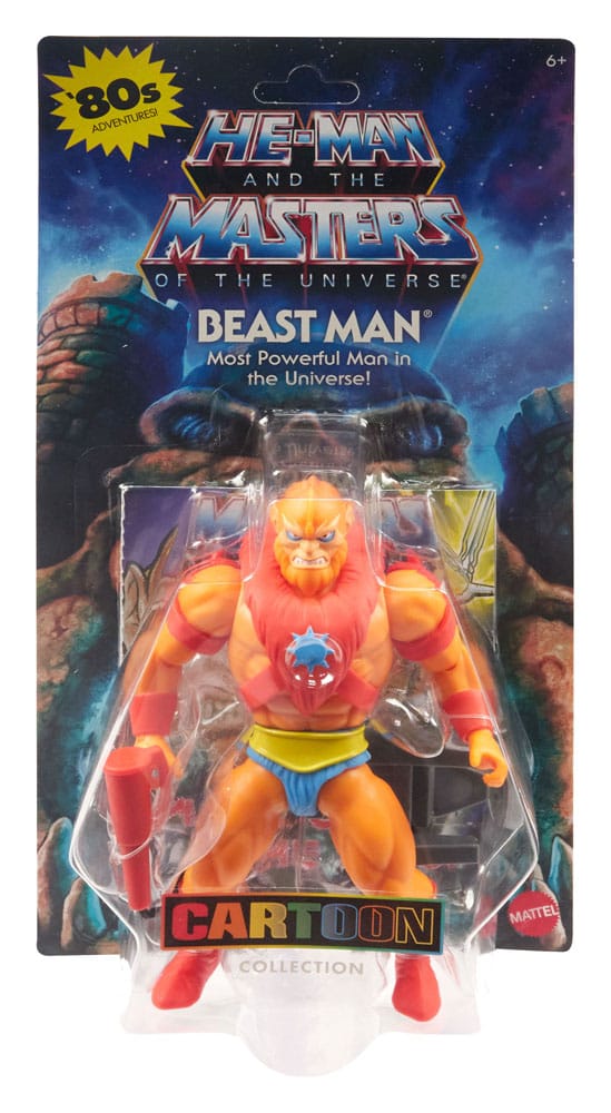 Masters of the Universe Origins Actionfigur Cartoon Collection: Beast Man 14 cm