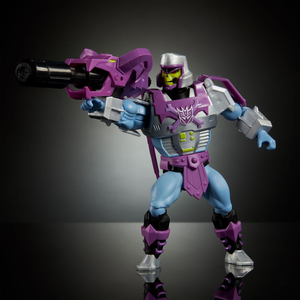 Masters of the Universe x Transformers Actionfigur Megatron Armor Skeletor Exclusive 14 cm