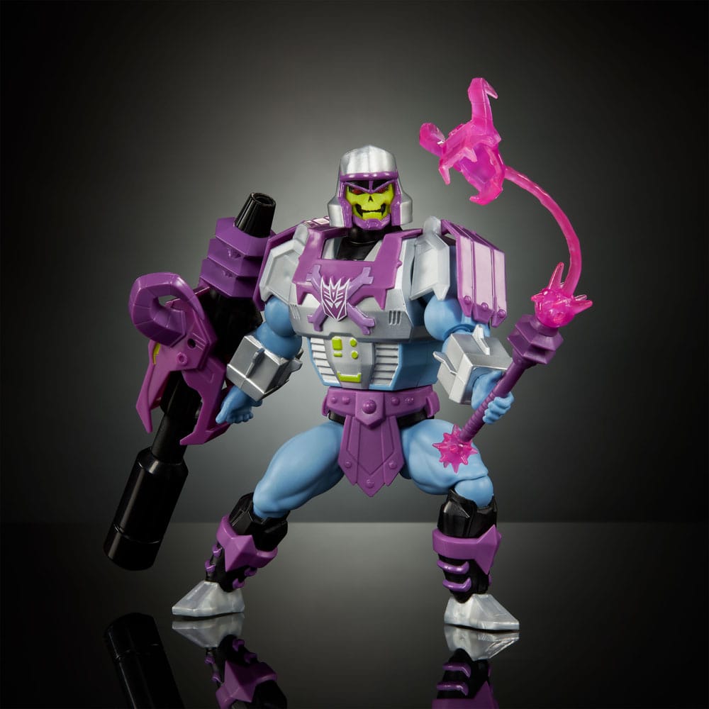 Masters of the Universe x Transformers Actionfigur Megatron Armor Skeletor Exclusive 14 cm