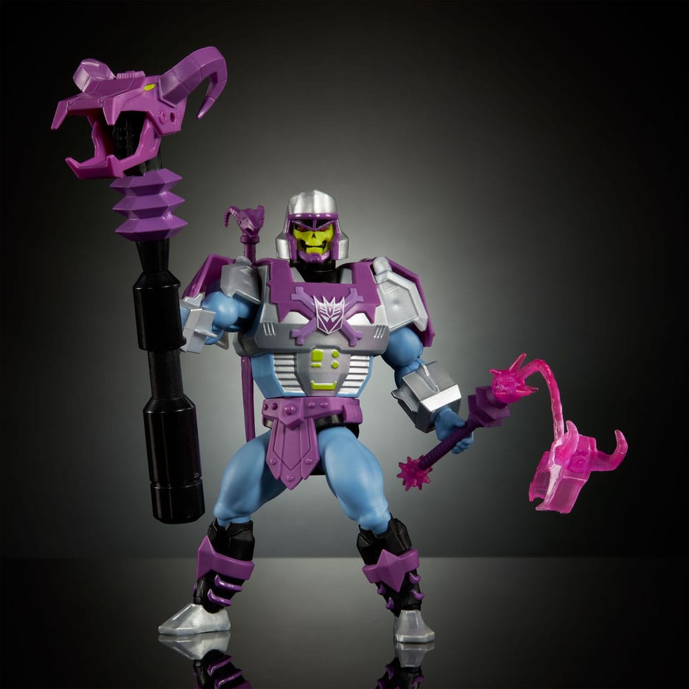 Masters of the Universe x Transformers Actionfigur Megatron Armor Skeletor Exclusive 14 cm